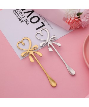 HEART SILVER SPOONS - SET OF 2