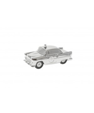 SHERIFF CAR MONEY BOX IN NICKEL PLATED