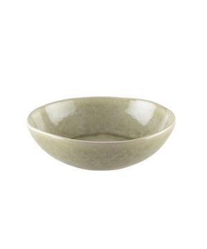 GREEN SOUP PLATE 18.8CM