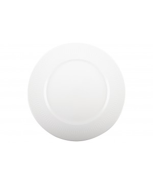 ASSIETTE PLATE BLANCHE PRINCESSE