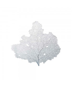 DESSOUS D'ASSIETTE ARBRE ARGENT