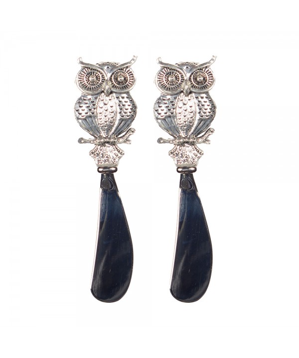 SILVER OWL SPREADER - SET OF 2