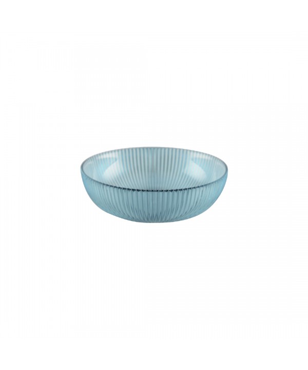 TURQUOISE ROUND BOWL 20.5CM