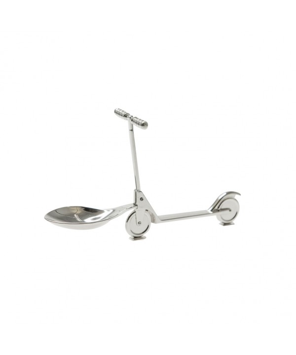 CHROME PLATED SCOTTER DESIGN BABY SPOON