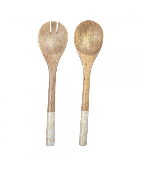 ABSTRACT SALAD SERVERS