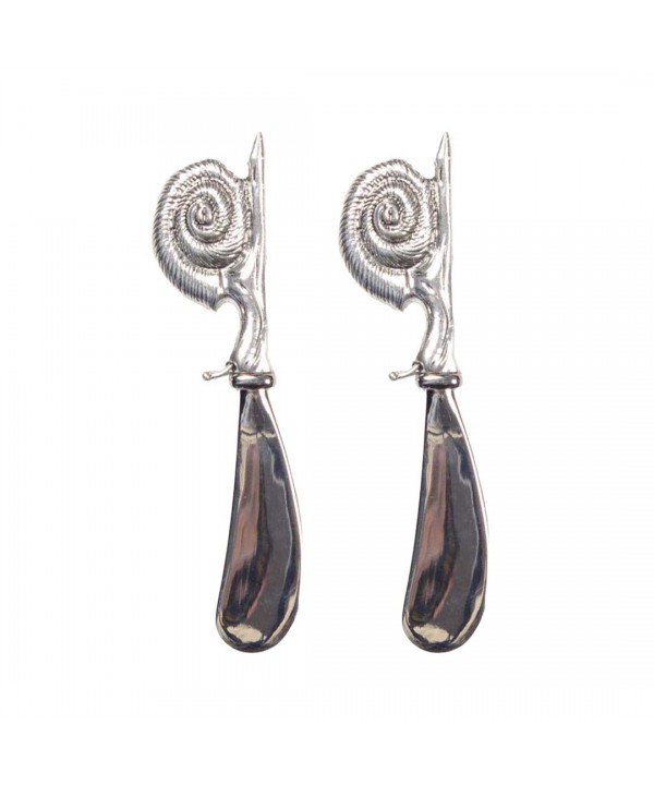 TARTINEUR ESCARGOT ARGENT - LOT DE 2