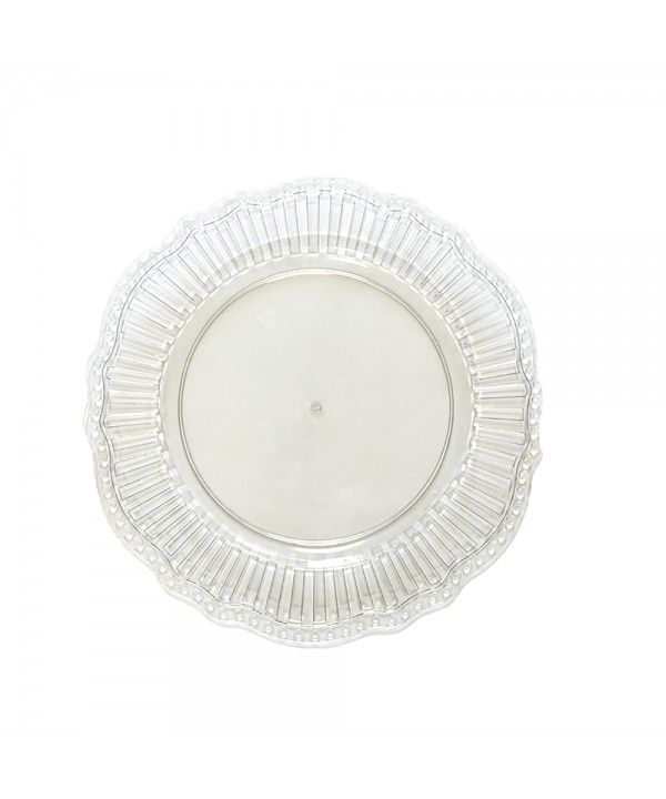 DESSOUS D'ASSIETTE TRANSPARENT ONDULE