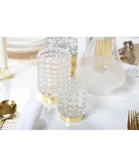 GOLDEN CANDLES HOLDER BIG ONE