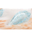 OCEAN BLUE SHELL BOWL 27.5X12.5X15CM