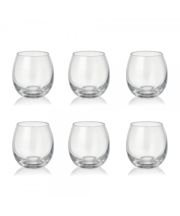 LOW WATER GLASSES 380ML PEONY - SET OF 6