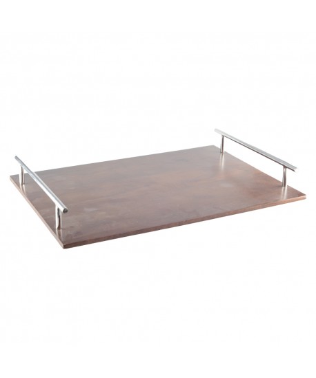 MEDIUM WOODEN TRAY MODEL 48X33X6.5CM