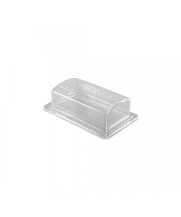 ACRYLIC BUTTER DISH 17x10x6.5