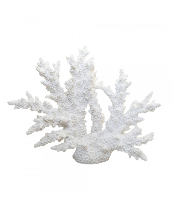 DECORATIVE WHITE CORAL 34X13X27CM