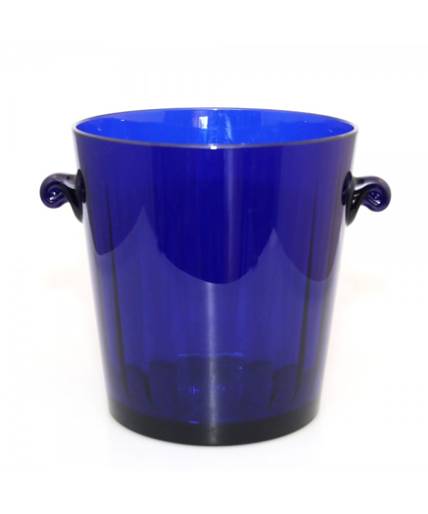 BLUE CHAMPAGNE BUCKET 20.3X20.3X21.2CM