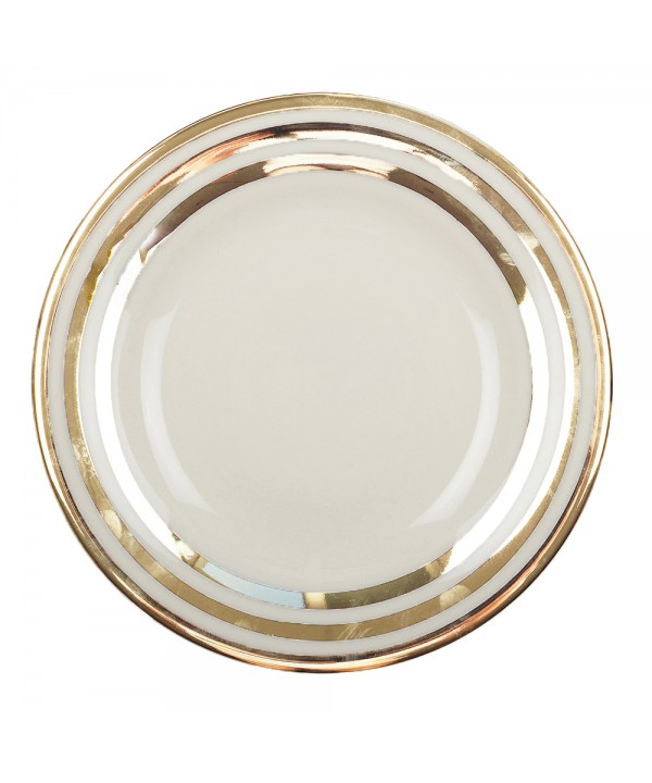 PLATES TRIPLE FILET GOLD 27CM 