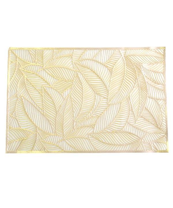 PLACEMATS -GOLD LEAF