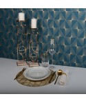 GOLD GEOMETRIC PLACEMAT 