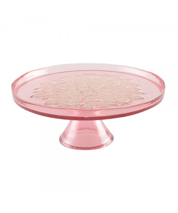 FLOWER SALMON PIE PLATE 21CM