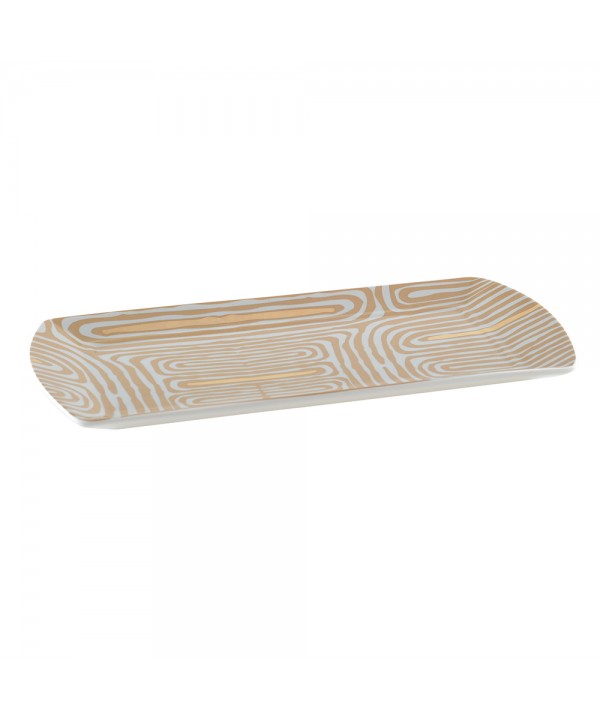 CANCUN RECTANGULAR TRAY 25.4X12X0.9CM