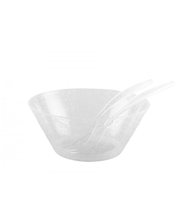 BIG CLEAR SALAD BOWL BULLE